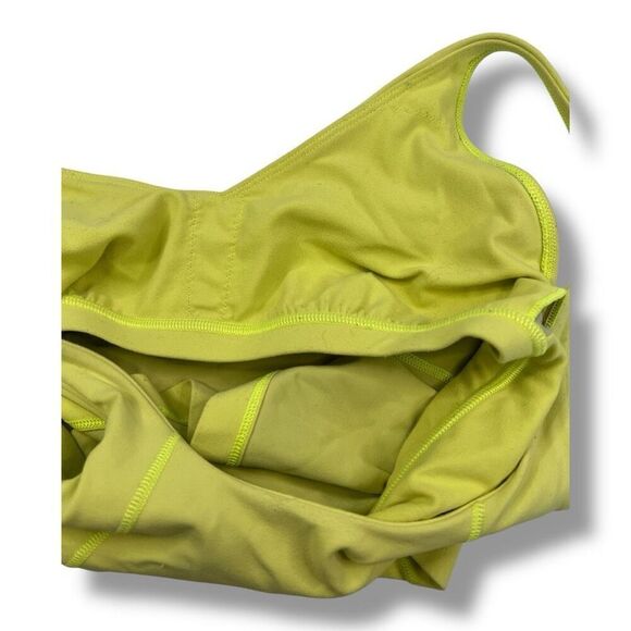 Lululemon Yellow Crop Top Size 6 - Picture 3 of 5